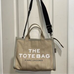 marc jacobs canvas tote bag medium